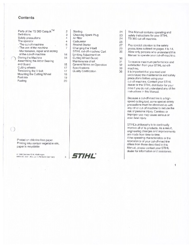 stihl ts 360 repair manual